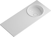 Умывальник-столешница Aqwella Casso 1200 R/L, белый CAS.12.04.R/L
