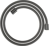 Шланг для душа Hansgrohe Designflex 1600, текстильный, шлифованный чёрный хром 28260340