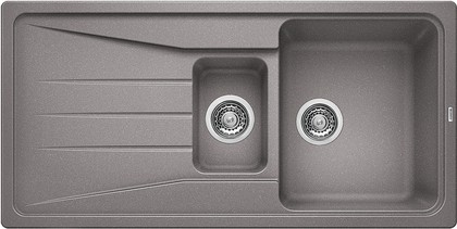 Кухонная мойка Blanco Sona 6S, с крылом, гранит, алюметаллик 519854