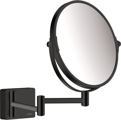 Косметическое зеркало Hansgrohe AddStoris, без подсветки, матовый чёрный 41791670