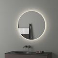 Зеркало Evoform Ledshine d70, LED-подсветка, сенсорный выключатель, нейтральный белый свет BY 2644