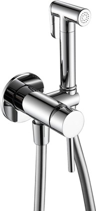 Гигиенический душ AQUAme Siena, скрытый монтаж, латунная лейка, хром AQM6217CR
