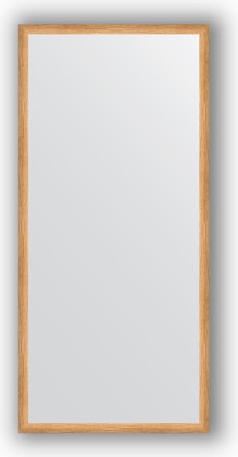 Зеркало Evoform Definite 700x1500 в багетной раме 37мм, клён BY 0766