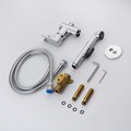 Комплект для гигиенического душа Aquatek Альфа встроенный, матовый чёрный AQ1921MB