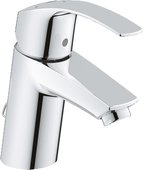 Смеситель для раковины однорычажный с донным клапаном, хром Grohe EUROSMART 23372002