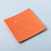 Мыльница Spirella Savon De Marseille настольная, керамика, оранжевый 4007261