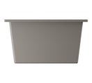 Кухонная мойка Omoikiri Omishima 41-U DG Matt Natceramic, подстольный монтаж, dust grey матовый 4997560