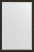 Зеркало Evoform Definite 1140x1740 в багетной раме 71мм, чёрное дерево с золотом BY 3932