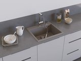 Кухонная мойка Omoikiri Tedori 57-CH, Tetogranit, шампань 4993985