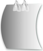 Зеркало Ellux 60/70x70см, светильники CLA-A2 0416