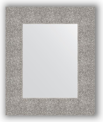Зеркало Evoform Definite 460x560 в багетной раме 90мм, чеканка серебряная BY 3023