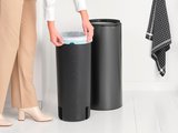 Мусорный бак Brabantia Touch Bin New, 30л, тёмно-серый 236266