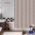 Штора для ванной комнаты Spirella Romance 180х200см, текстиль, бежевый 1020626