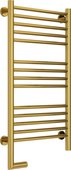 Полотенцесушитель электрический Сунержа Богема 2.0, прямая, 800x400, МЭМ слева, золото 03-5204-8040