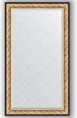 Зеркало Evoform Exclusive-G 1000x1750 с гравировкой, в багетной раме 106мм, барокко золото BY 4423