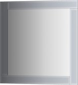 Зеркало Evoform Style 600x600 с зеркальным обрамлением, графит BY 0829