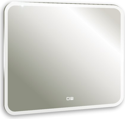 Зеркало Silver Mirrors Stiv 800x680 со встроенным светильником, сенсорный выключатель, подогрев ФР-00001503