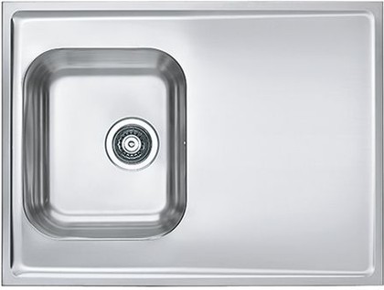 Кухонная мойка Alveus Classic Pro 30, 800 x 600, накладная, с крылом, нержавеющая сталь 1130469