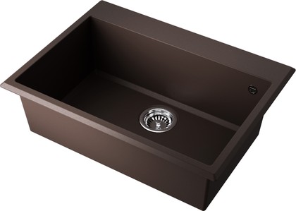 Кухонная мойка Omoikiri Tedori 68-DC, Tetogranit, тёмный шоколад 4993968