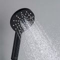 Ручной душ Aquatek Оберон Select 120, 3jet, чёрный матовый AQ2006MB