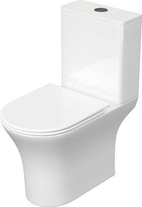 Унитаз напольный Aquatek Optima 650x340x770, комплект (чаша, бачок, сиденье) AQ4412-00