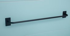 Полотенцедержатель Bemeta Easy 600, матовый чёрный 163104040