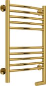 Полотенцесушитель электрический Сунержа Богема 2.0, выгнутая 600x400, МЭМ справа, золото 03-5203-6040