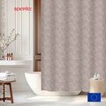 Штора для ванной комнаты Spirella Romance 180х200см, текстиль, бежевый 1020626