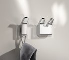 Крючок для полотенца Keuco Collection Moll, двойной, красное золото шлифованное 12713 290000