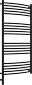 Полотенцесушитель электрический Сунержа Богема 3.0 выгнутая, 1200x600, МЭМ левый, матовый чёрный 31-5802-1260