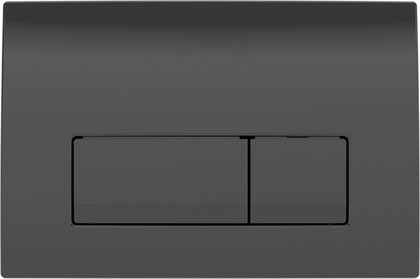 Смывная клавиша Geberit Delta50, двойной смыв, пластик, чёрный 115.119.DW.1