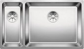 Кухонная мойка Blanco Andano 500/180-U, чаша справа, отводная арматура, полированная сталь 522989