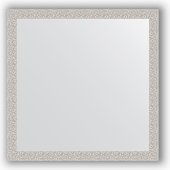 Зеркало Evoform Definite 710x710 в багетной раме 46мм, мозаика хром BY 3228