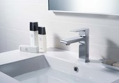 Смеситель для раковины Aquatek Лира 103, без донного клапана, хром AQ1410CR