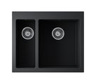 Кухонная мойка Omoikiri Bosen 59-2A-GB Artceramic, две чаши, графит 4993821