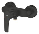 Смеситель для душа Grohe Eurosmart, однорычажный, настенный монтаж, Matt Black матовый чёрный 335552433