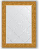 Зеркало Evoform Exclusive-G 760x1040 с гравировкой, в багетной раме 90мм, чеканка золотая BY 4194