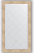 Зеркало Evoform Exclusive-G 960x1710 с гравировкой, в багетной раме 90мм, золотые дюны BY 4408