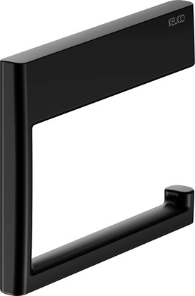 Держатель для туалетной бумаги Keuco Actis открытый, чёрный матовый 13562 370000