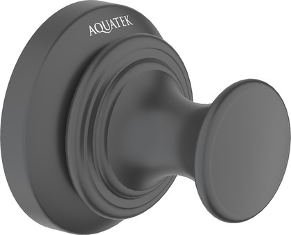 Крючок Aquatek Классик, чёрный матовый AQ4501MB
