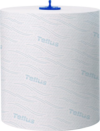 Бумажные полотенца в рулоне Tellus Matic Solution HT1, категория качества Комфорт, двухслойные, 6шт., белые 120067
