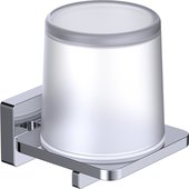 Дозатор жидкого мыла Aquatek Либра настенный, нижнее управление, хром AQ4306CR