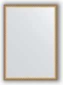 Зеркало Evoform Definite 480x680 в багетной раме 26мм, витая латунь BY 0634