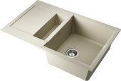 Кухонная мойка Omoikiri Sakaime 78-2-BE с крылом, Tetogranit, ваниль 4993115