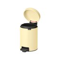 Мусорный бак с педалью Brabantia NewIcon 3л, ванильно-жёлтый 233760