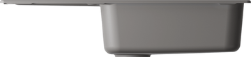 Кухонная мойка Omoikiri Hokori 86-GR с крылом, tetogranit, leningrad grey 4997190