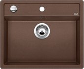 Кухонная мойка Blanco Dalago 6, без крыла, с клапаном-автоматом, гранит, кофе 515066