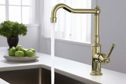 Смеситель для кухни Aquatek Классик, полированное золото AQ1580PG