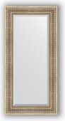 Зеркало Evoform Exclusive 570x1170 с фацетом, в багетной раме 93мм, серебряный акведук BY 1248