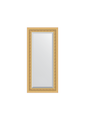 Зеркало Evoform Exclusive 550x1150 с фацетом, в багетной раме 80мм, сусальное золото BY 1244